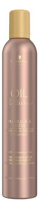 

Маска-мусс для тонких и нормальных волос Oil Ultime Light Oil In Mousse Treatment: Маска-мусс 500мл, Маска-мусс для тонких и нормальных волос Oil Ultime Light Oil In Mousse Treatment