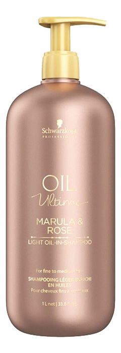 

Шампунь для тонких и нормальных волос Oil Ultime Light Oil-In-Shampoo: Шампунь 1000мл, Шампунь для тонких и нормальных волос Oil Ultime Light Oil-In-Shampoo