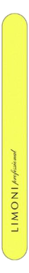 Пилочка для ногтей прямая 320*320 Color (желтая)