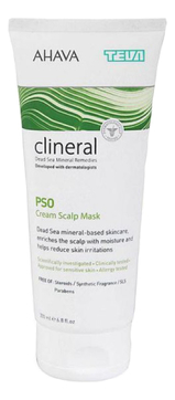 Крем-маска для кожи головы Clineral Pso Cream Scalp Mask 200мл