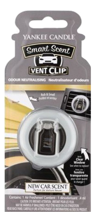 

Жидкий ароматизатор на зажиме New Car Scent
