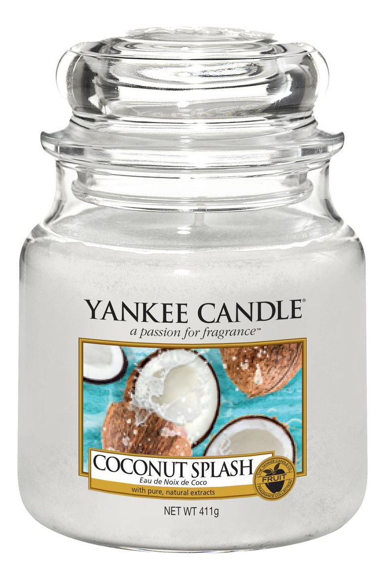 

Ароматическая свеча Coconut Splash: Свеча 411г, Ароматическая свеча Coconut Splash