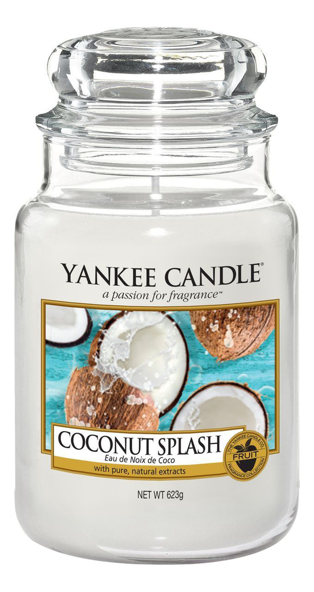 

Ароматическая свеча Coconut Splash: Свеча 623г, Ароматическая свеча Coconut Splash