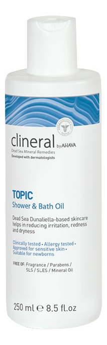 

Масло для ванны и душа Clineral Topic Shower & Bath Oil 250мл