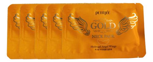 

Гидрогелевая маска-патч для шеи Hydrogel Angel Wings Gold Neck Pack: Маска-патч 5*10мл, Гидрогелевая маска-патч для шеи Hydrogel Angel Wings Gold Neck Pack