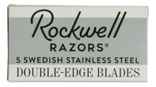 Rockwell Razors Сменные лезвия для Т-образного станка Razors Double-Edge Blades 5 лезвий