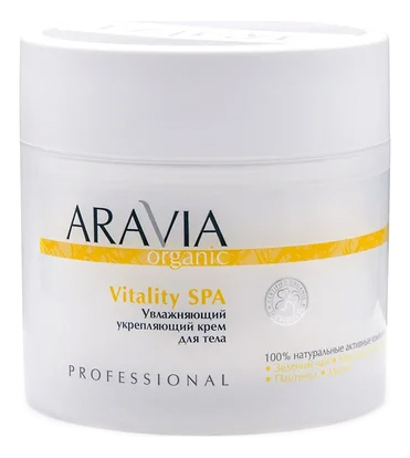 

Увлажняющий укрепляющий крем для тела Organic Vitality SPA No6: Крем 300мл, Увлажняющий укрепляющий крем для тела Organic Vitality SPA No6