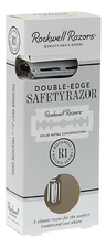 Rockwell Razors Станок Т-образный для бритья Safety Razor R1 Butterfly (белый хром)