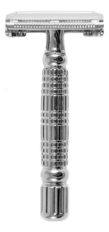 

Станок Т-образный для бритья Safety Razor R1 Butterfly (белый хром)