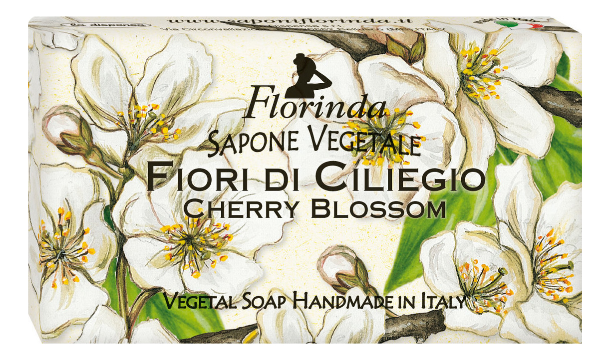

Натуральное мыло Aria Fiorita Fiori Di Ciliegio 100г