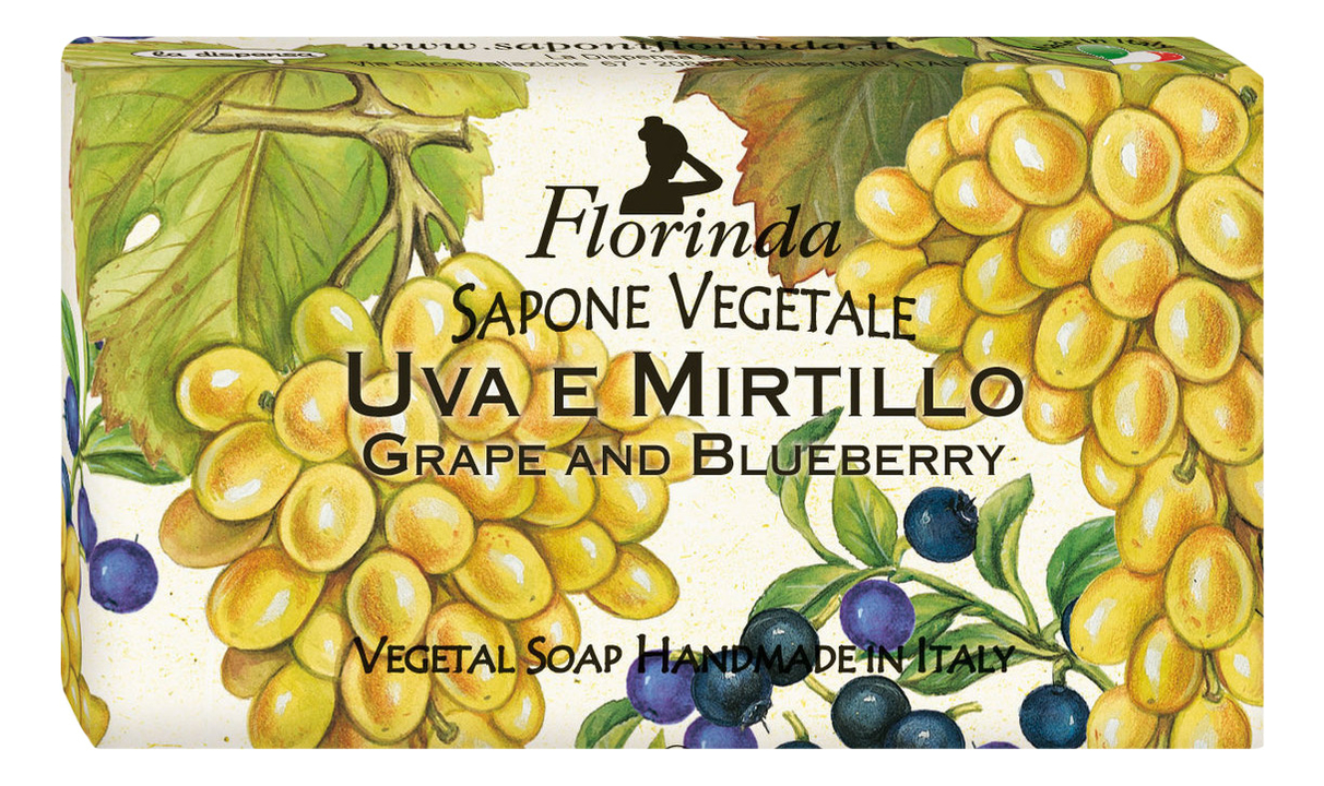 

Натуральное мыло Passione Di Frutta Uva E Mirtillo 100г: Мыло 100г, Натуральное мыло Passione Di Frutta Uva E Mirtillo