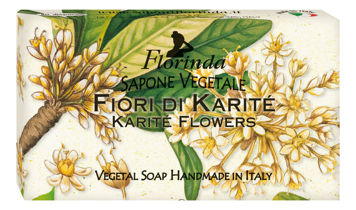 

Натуральное мыло Aria Fiorita Fiori Di Karite 100г