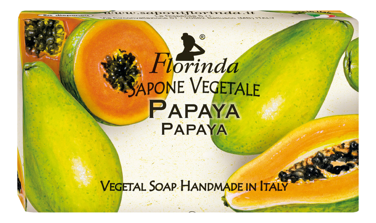 

Натуральное мыло Profumi Tropicali Papaya 100г