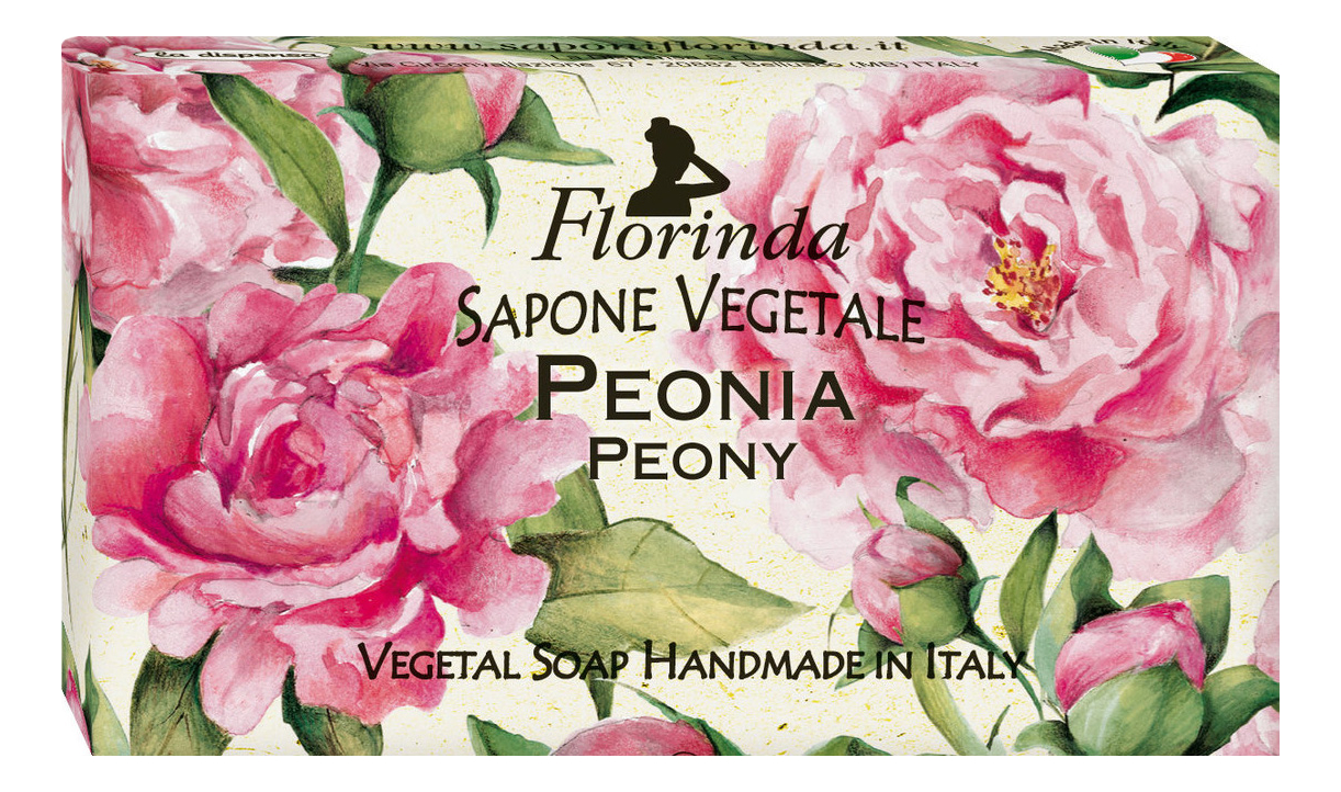 

Натуральное мыло Fiori & Fiori Peonia 100г: Мыло 100г, Натуральное мыло Fiori & Fiori Peonia