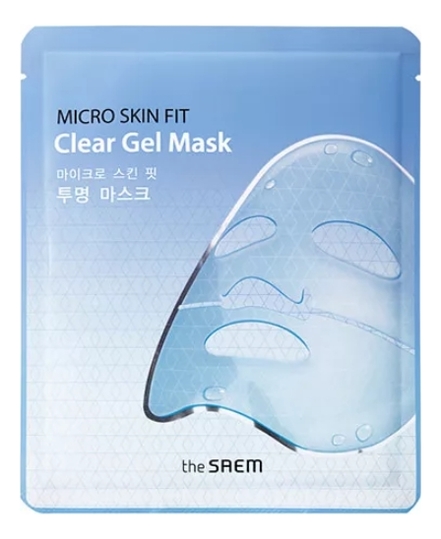 

Тканевая маска для лица Micro Skin Fit Clear Gel Mask 27г