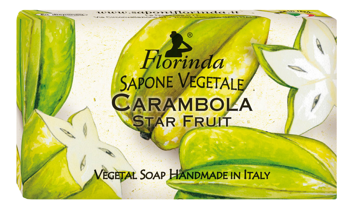 

Натуральное мыло Profumi Tropicali Carambola 100г