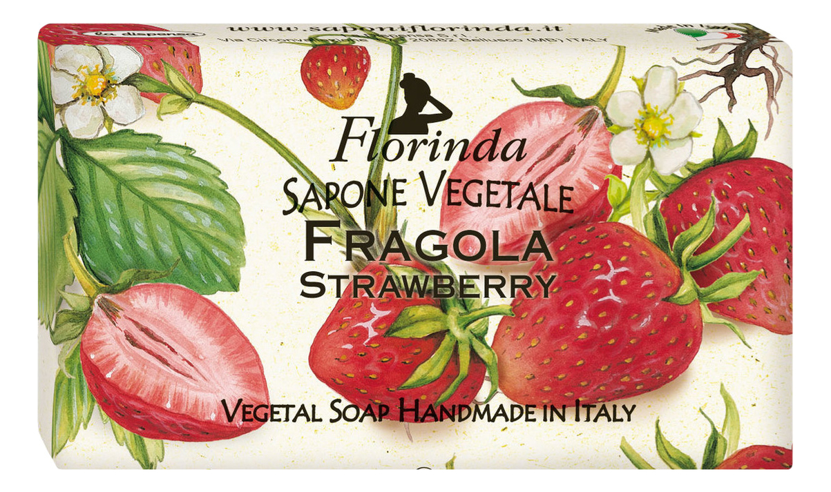 

Натуральное мыло Passione Di Frutta Fragola 100г
