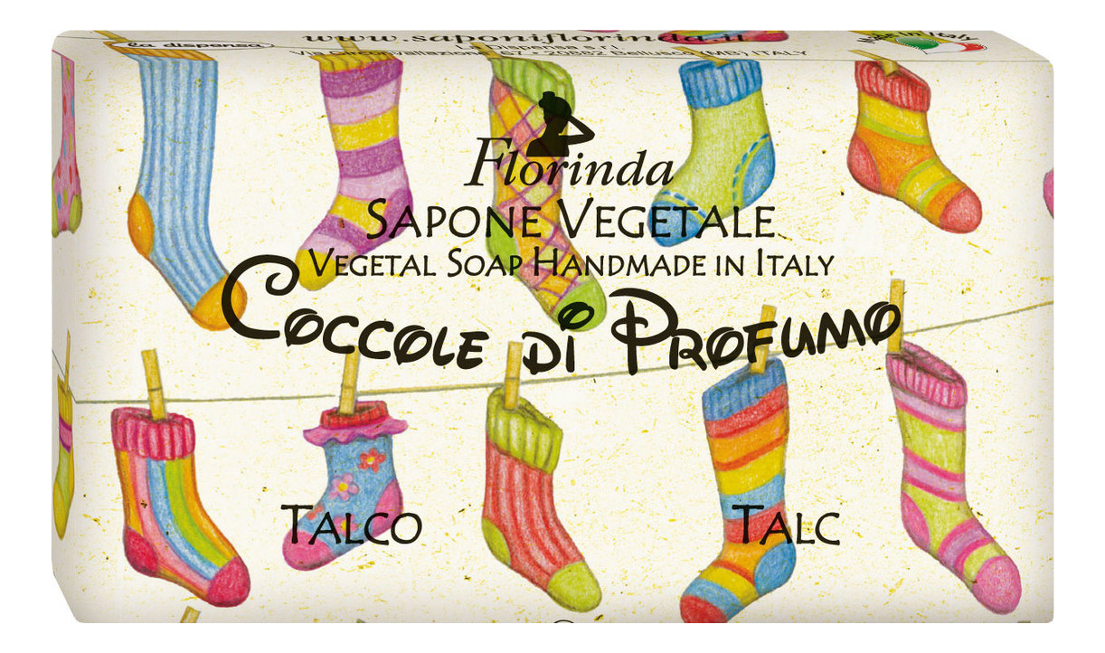 

Натуральное мыло Coccole Di Profumo Talco 100г