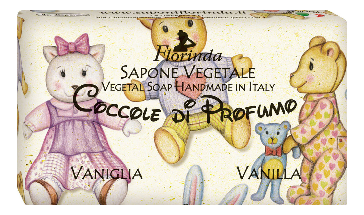 

Натуральное мыло Coccole Di Profumo Vaniglia 100г