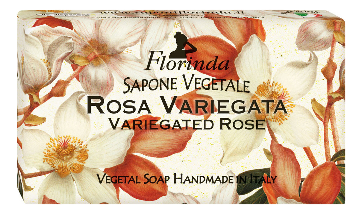 

Натуральное мыло Fiori D'Autunno Rosa Variegata 100г