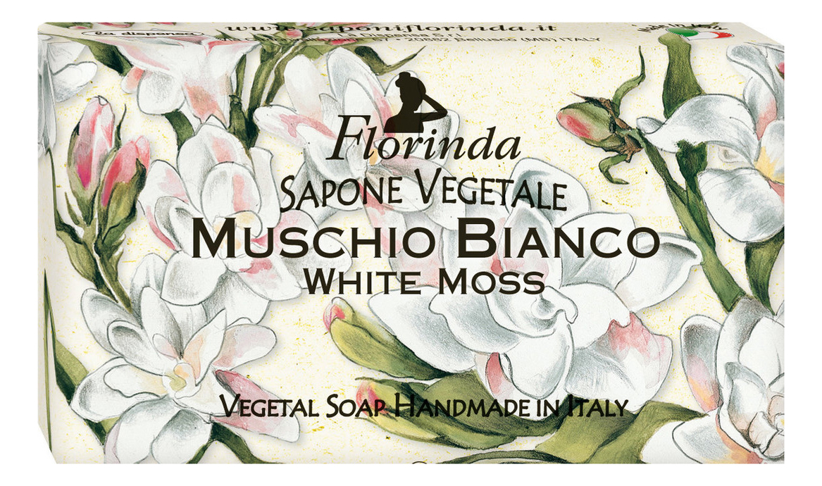 

Натуральное мыло Magie Dei Fiori Muschio Bianco 100г