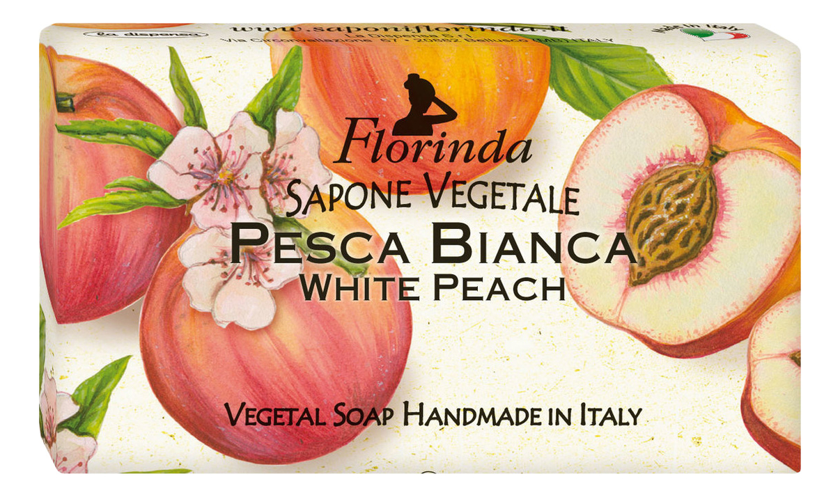 

Натуральное мыло Passione Di Frutta Pesca Bianca 100г: Мыло 100г, Натуральное мыло Passione Di Frutta Pesca Bianca