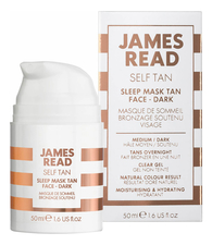 James Read Ночная маска для лица Self Tan Sleep Mask Face Dark
