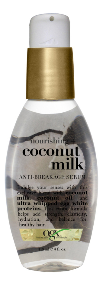 

Сыворотка для волос с кокосовым маслом Nourishing+ Coconut Oil Anti-Breakage Serum 118мл