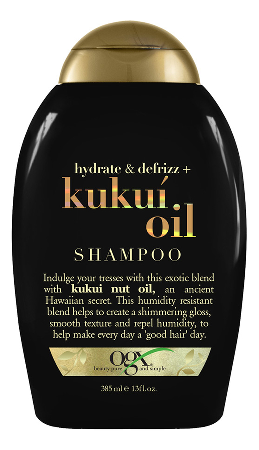 

Шампунь для волос с маслом кукуи Hydrate & Defrizz+ Kukui Oil Shampoo 385мл