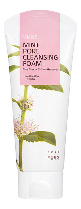 

Пенка для умывания с экстрактом мяты Kwailnara Mint Pore Cleansing Foam 130г