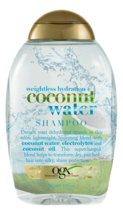 

Шампунь для волос с кокосовой водой Weightless Hydration+ Coconut Water Shampoo 385мл