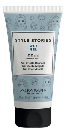 Гель для укладки с эффектом мокрых волос Style Stories Wet Gel 150мл