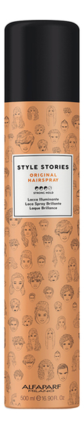 Купить Лак для волос сильной фиксации Style Stories Original Hairspray 500мл: Лак 500мл, Alfaparf Milano