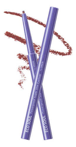 

Подводка для глаз тонкая Eco Soul Powerproof Super Slim Eyeliner 0,1мл: BE01 Under Beige, Подводка для глаз тонкая Eco Soul Powerproof Super Slim Eyeliner 0,1мл