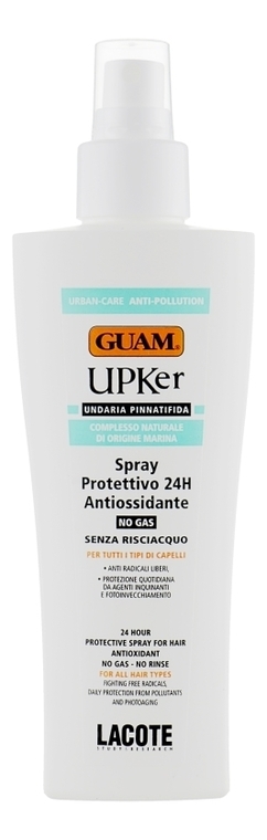 

Защитный спрей для волос UPKer Spray Protettivo 24H Antiossidante 150мл