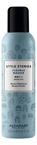 Мусс для волос средней фиксацией Style Stories Flexible Mousse 250мл