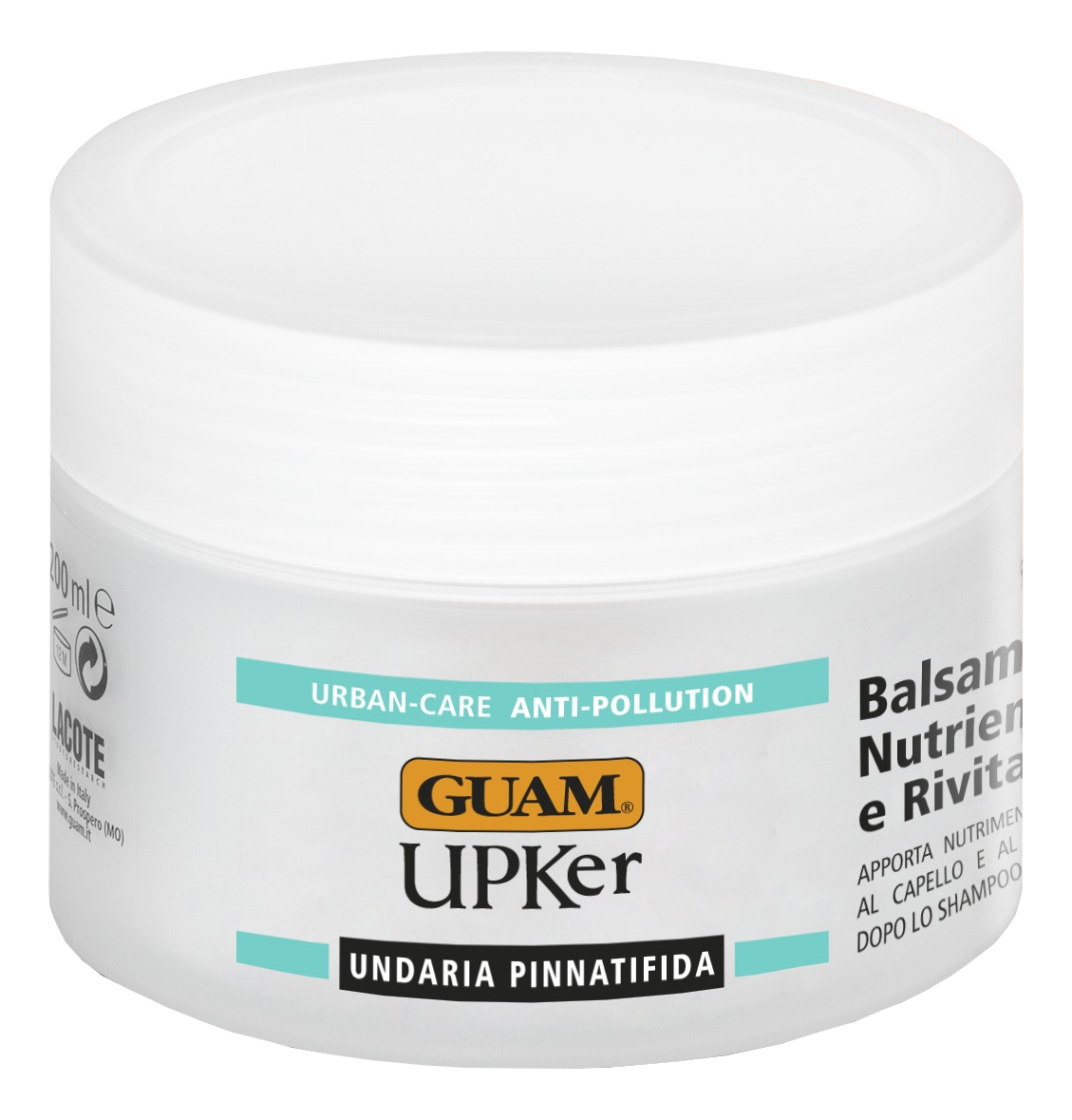 Бальзам для волос питательный Upker Balsamo Nutriento E Rivitalizzante 200мл