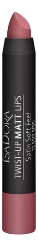 

Помада-карандаш для губ матовая Twist-Up Matt Lips 3,3г: 72 Rose Rebel, Помада-карандаш для губ матовая Twist-Up Matt Lips 3,3г