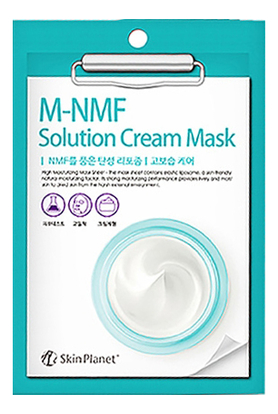 Купить Тканевая маска для лица увлажняющая Skin Planet M-MNF Solution Cream Mask 30г, Mijin
