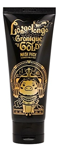 Маска-пленка для лица с золотом Hell-Pore Longolongo Gronique Gold Mask Pack 100мл