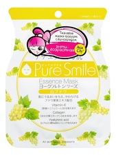 Sun Smile Маска для лица на йогуртовой основе c виноградом Pure Smile Essence Mask Yogurt Series 30г
