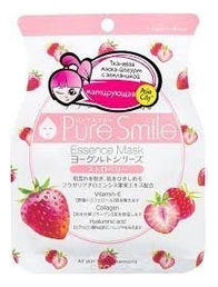 Маска для лица на йогуртовой основе c земляникой Pure Smile Strawberry Yogurt Essence Mask 30г
