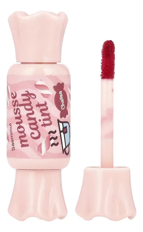 

Тинт-мусс для губ Конфетка Saemmul Mousse Candy Tint 8г: 06 Chaitea Mousse, Тинт-мусс для губ Конфетка Saemmul Mousse Candy Tint 8г