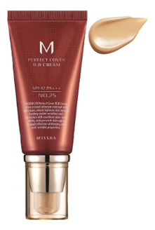 

BB крем для лица M Perfect Cover BB Cream SPF42 PA+++ 50мл: 25 Warm Beige, BB крем для лица M Perfect Cover BB Cream SPF42 PA+++ 50мл