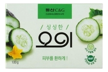 CLIO Мыло туалетное Cucumber Soap 100г (огуречное)