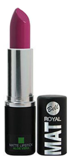 

Матовая губная помада Royal Mat Lipstick Aloe Vera 4г: No 15, Матовая губная помада Royal Mat Lipstick Aloe Vera 4г