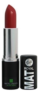 

Матовая губная помада Royal Mat Lipstick Aloe Vera 4г: No 25, Матовая губная помада Royal Mat Lipstick Aloe Vera 4г