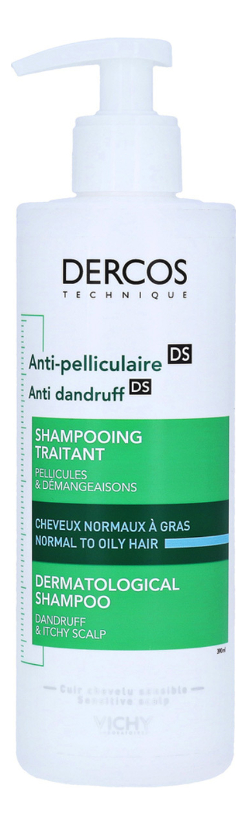 

Шампунь-уход для сухих волос, и кожи головы склонной к зуду Dercos Anti-Dandruff DS: Шампунь 390мл, Шампунь-уход для сухих волос, и кожи головы склонной к зуду Dercos Anti-Dandruff DS