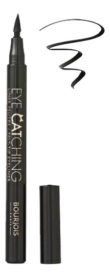 

Подводка-фломастер для глаз Eye Catching Felt-Tip Eyeliner 1,6г: No 001, Подводка-фломастер для глаз Eye Catching Felt-Tip Eyeliner 1,6г