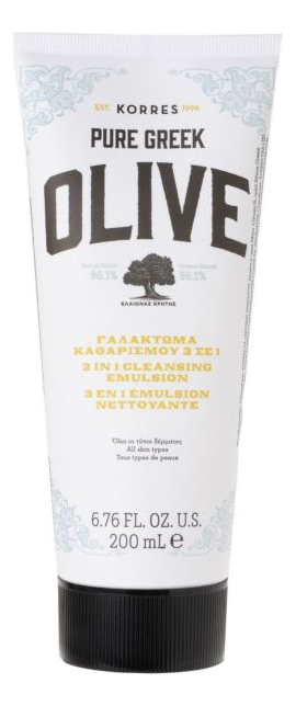 

Эмульсия для лица Pure Greek Olive Cleansing Emulsion 3 in 1 200мл
